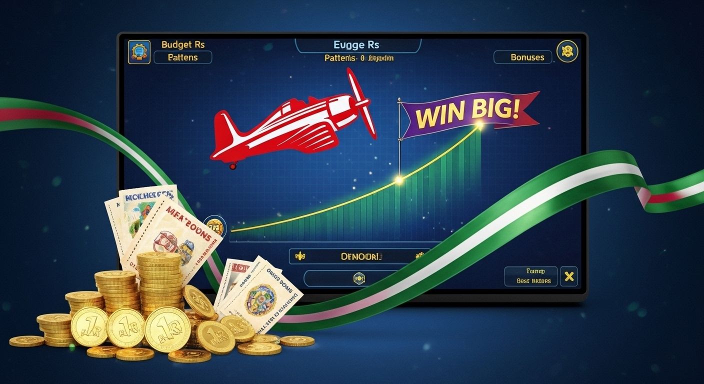 Aviator gameplay screen with multiplier graph, PKR coins, and bonus coupons